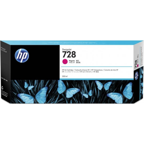  Картридж для HP DesignJet T730 HP 728 Magenta F9K16A