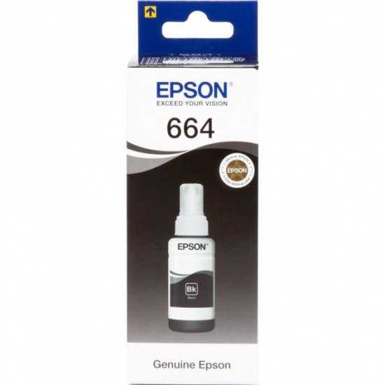 Чорнило для Epson L366 Epson 664 Black 70мол C13T66414A