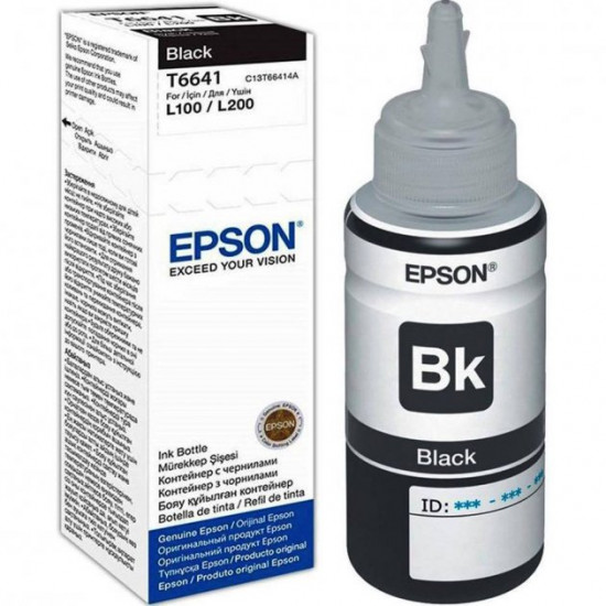 Чорнило для Epson L355 Epson 664 Black 70мол C13T66414A