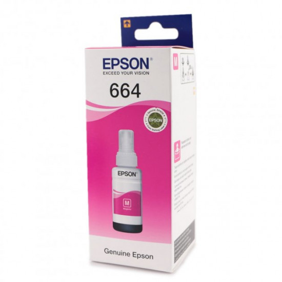 Чорнило для Epson L132 Epson 664 Magenta 70мол C13T66434A