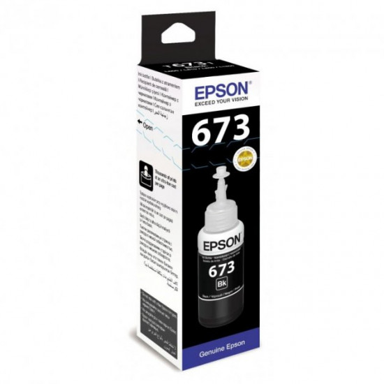  Чернила для Epson L850 Epson 673 Black 70мл C13T67314A