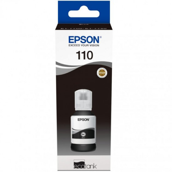 Чорнило для Epson M2140 Epson 110 Black 120мл C13T03P14A