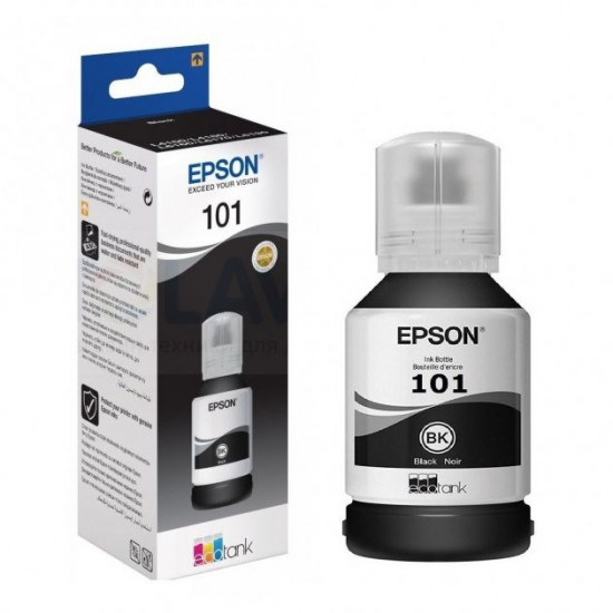  Чернила для Epson L6170 Epson 101 Black 127мл C13T03V14A