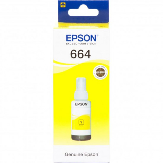 Чорнило для Epson L110 Epson 664 Yellow 70мл C13T66444A