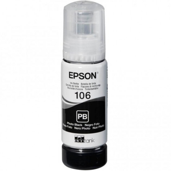  Чернила для Epson L7160 Epson 106 Photo Black 70мл C13T00R140