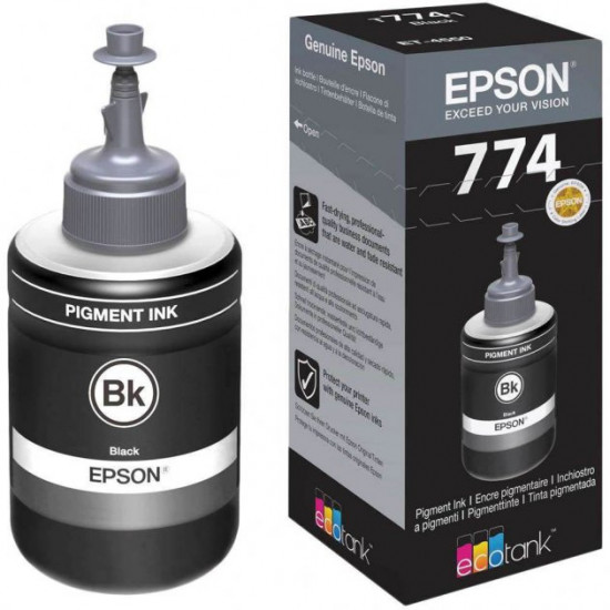  Чернила для Epson M105 Epson 774 Black 140мл C13T77414A