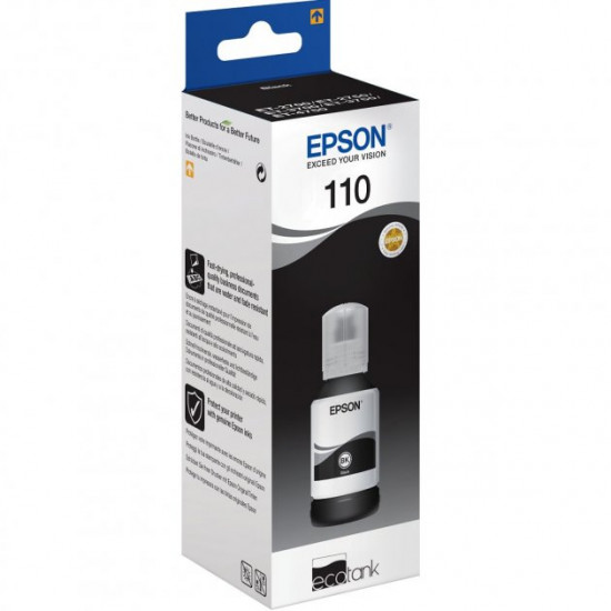  Чернила для Epson M1120 Epson 110 Black 120мл C13T03P14A