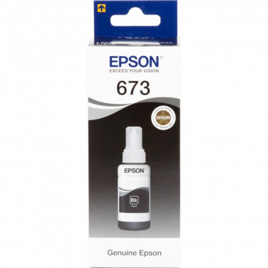  Чернила для Epson L805 Epson 673 Black 70мл C13T67314A