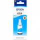  Чернила для Epson L386 Epson 664 Cyan 70мл C13T66424A