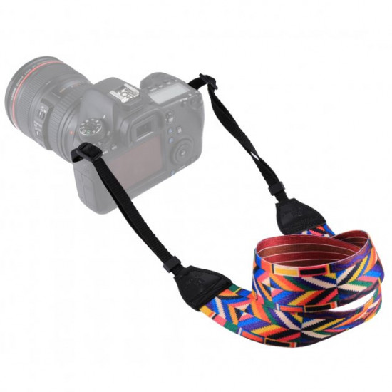 Neck Strap for Puluz Camera Nylon Universal Multicolor with Pattern (mrk2008)