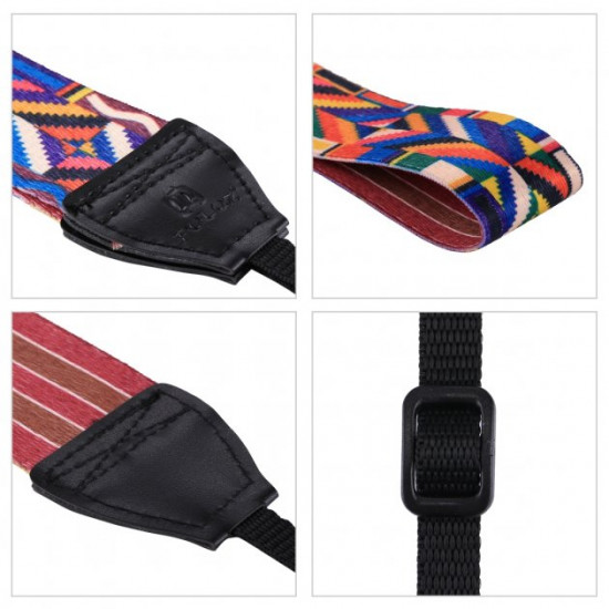 Neck Strap for Puluz Camera Nylon Universal Multicolor with Pattern (mrk2008)