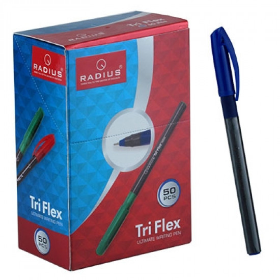 Ballpoint pen blue Tri Flex PL Radius