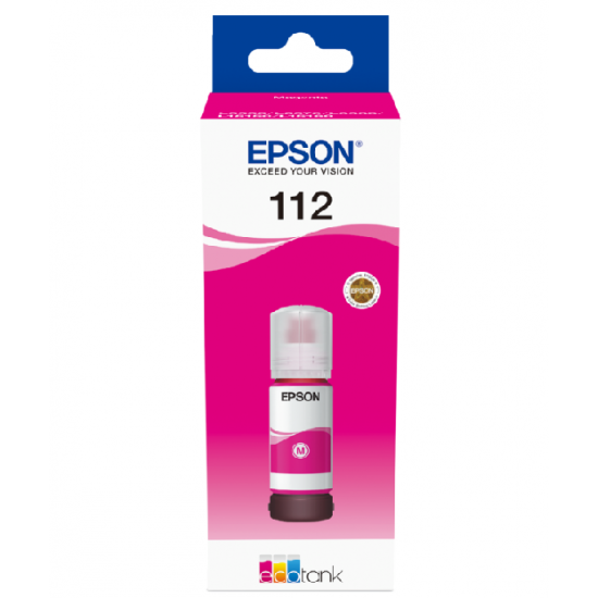  Чернила для Epson L15160 Epson 112 Magenta Pigment 70мл C13T06C34A