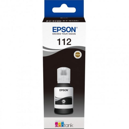  Чернила для Epson L15150 Epson 112 Black Pigment 127мл C13T06C14A