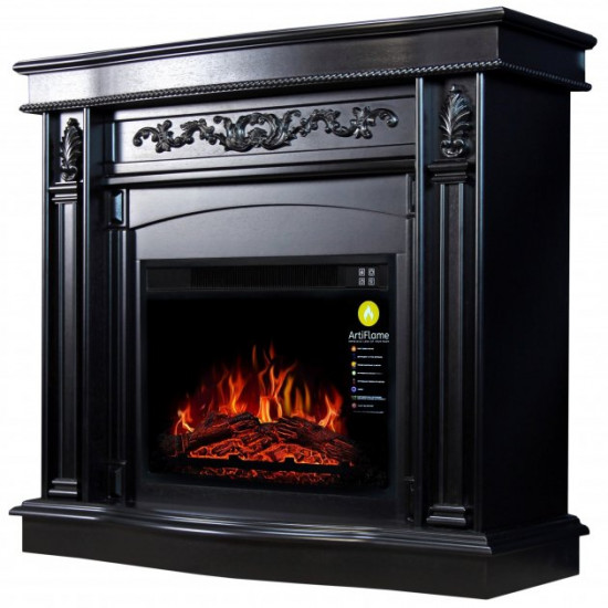 Electric fireplace with portal ArtiFlame CARDINAL AF23S WENGE (with sound)