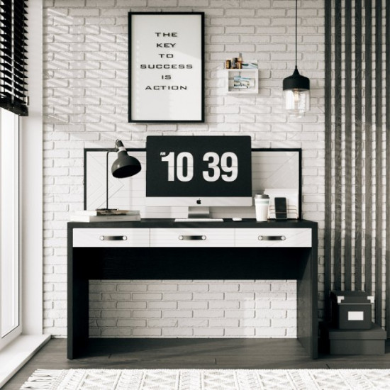 Desk Fenster Morocco Black/White