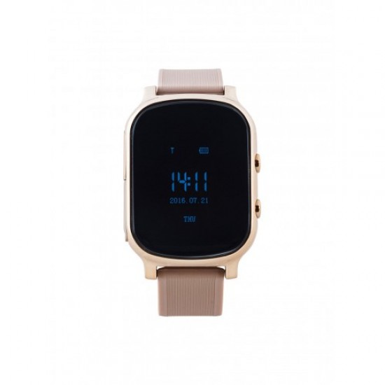  Детские Умные Смарт Часы Baby Smart Watch T58 Original GPS Золотые