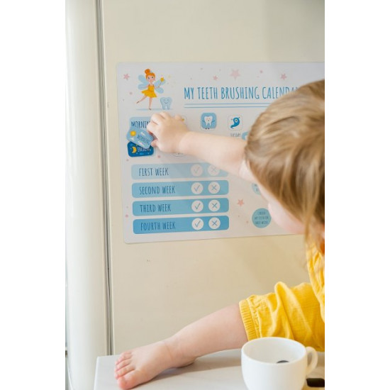 Children's magnetic habit tracker 