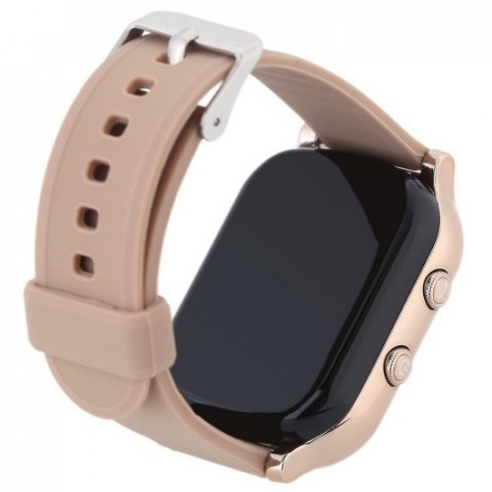 Дитячий Розумний Смарт Годинник Baby Smart Watch T58 Original GPS Золотий