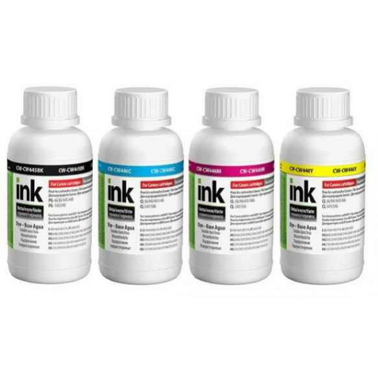 Ink set CW EPSON L100/L200 BK/С/M/Y (CW-EW101SET02) 4*200g