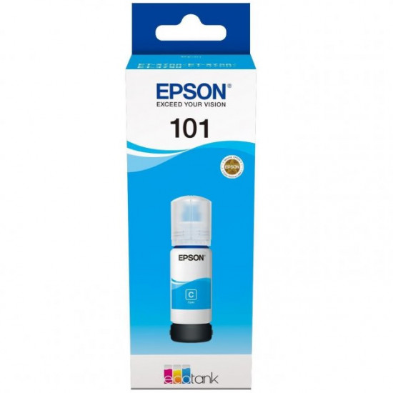  Чернила для Epson L4167 Epson 101 Cyan 70мл C13T03V24A