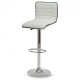 Bar stool Hoker ESTERO with footrest and seat height adjustment White