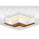 Thin mattress topper Eurosleep Cocos-Latex 80x200