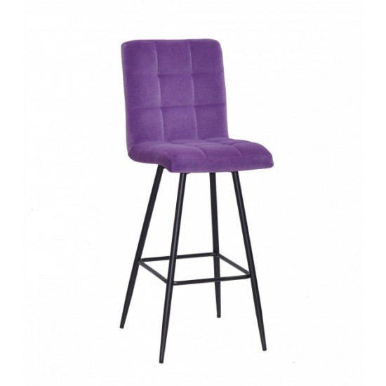 Bar chair Onder Mebli AUGUSTO B-T PURPUR B-1013 BAR 75-ML