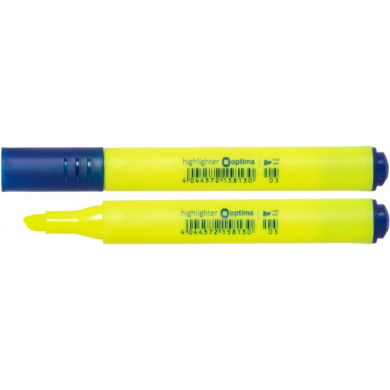 Set of text markers Optima 2-3 mm Yellow 10 pcs (O15824)