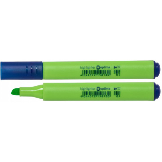 Set of text markers Optima 2-3 mm Green 10 pcs (O15823)