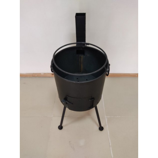 Stove for cauldron. Stove for a cauldron 30 cm, + removable short chimney