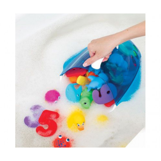 Глек для збирання та зберігання іграшок у ванній кімнаті Bath Toy Scoop 011338