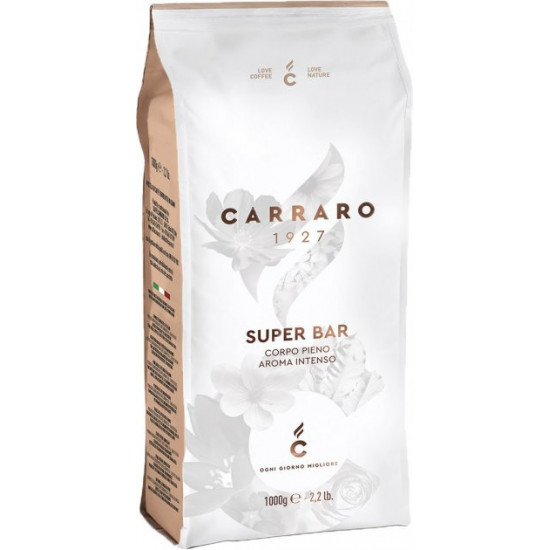  Кофе в зернах Carraro Super Bar 1 кг (8000604001412)