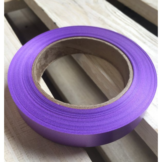 Ribbon for wrapping flowers and gifts 20 mm. x 60 m. Purple