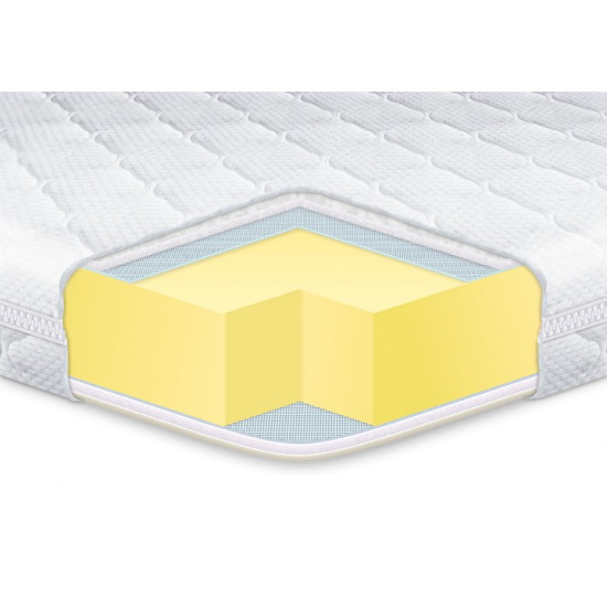 Thin mattress-topper Eurosleep Memory X4 140x190