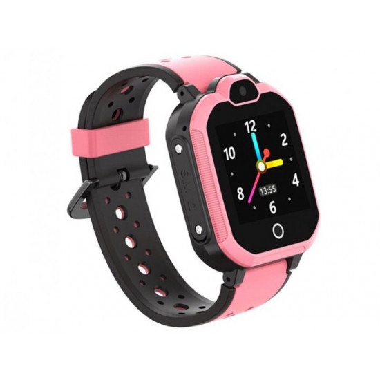 Дитячий розумний смарт-годинник (телефон) Smart Baby Watch T65 Android рожевий