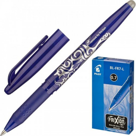 Ручка гелева Pilot Frixion Ball синя 0.7 мм (BL-FR7-L)