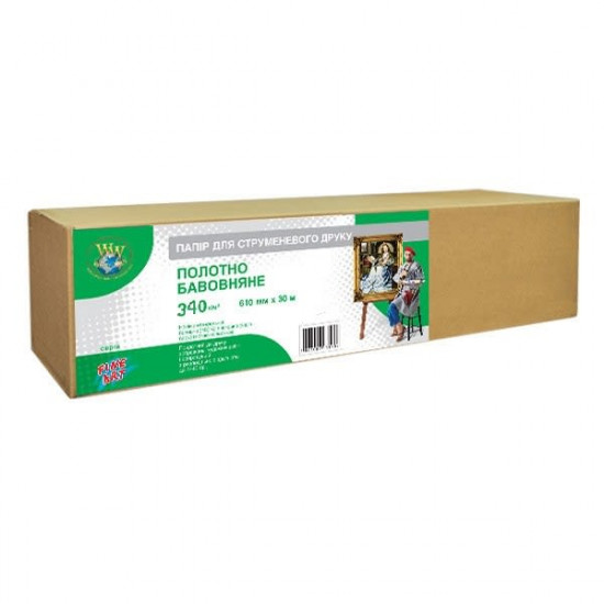 Canvas WWM 610mm x 30m 340gsm (CC340.R.610)