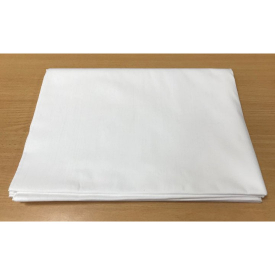 White sheet size 150x120 cm for sauna, bathhouse and beauty salons