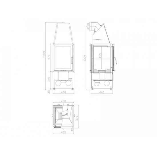  Каминная вставка топка Haas+Sohn Malvik 4