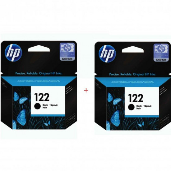  Картридж для HP DeskJet 3000 HP 122Bx2 Black Set122BB