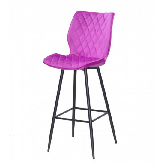 Bar chair Onder Mebli TONI B-T LILAC B-1022 BAR 75-ML