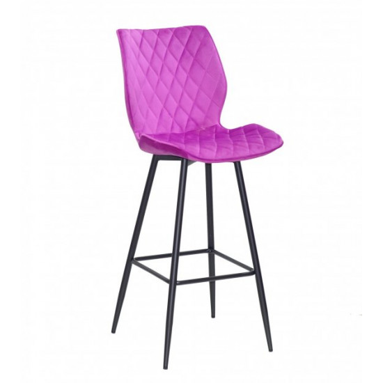 Bar chair Onder Mebli TONI B-T LILAC B-1022 BAR 75-ML