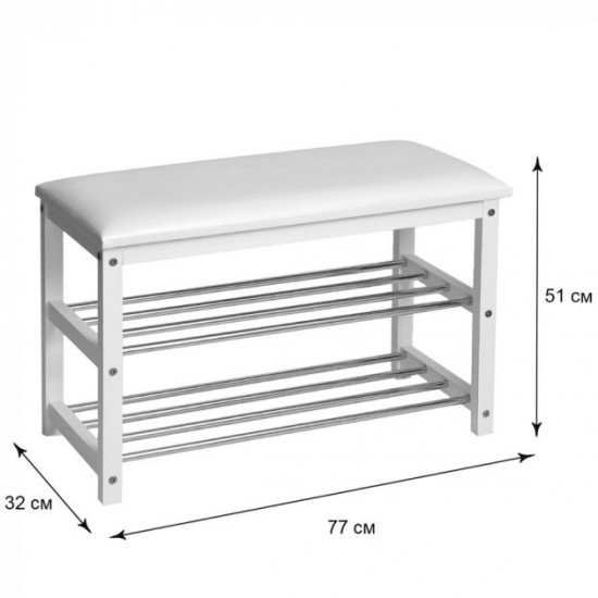 Furniture for the hallway Fenster Dynasty 3 White