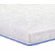 Thin mattress-topper Eurosleep Slim Big-Memory jacquard 150x190