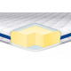 Thin mattress-topper Eurosleep Slim Big-Memory knitwear 80x190