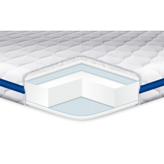  Тонкий матраc-топпер Eurosleep Slim Super Strong трикотаж 90x200