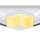 Thin mattress-topper Eurosleep Slim Big-Memory jacquard 150x200