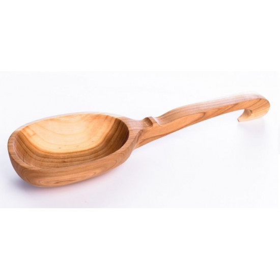 Cherry scoop for bath and sauna