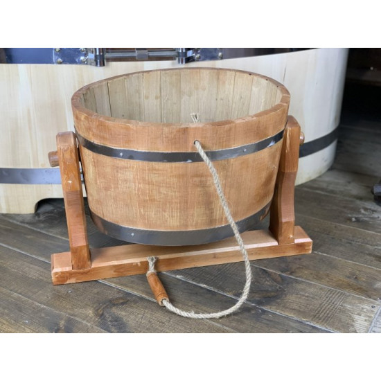 Window waterfall oak for bath or sauna 25 l